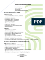 Contenidos y Criterios d Evaluación Septiembre 1º Bachillerato Matematicas i Ciencias (1)