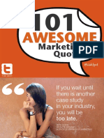 101 Awesome Marketing Quotes PDF