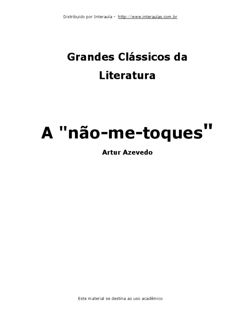 A Não-me-toques