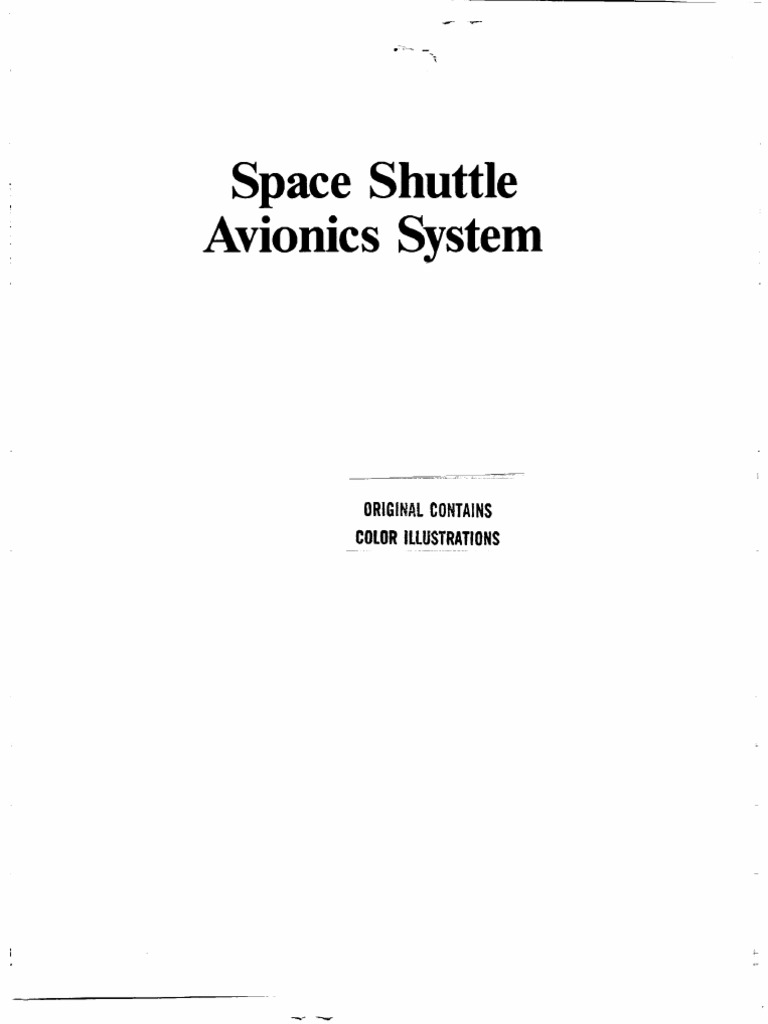 Space Shuttle Avionics Overview | PDF | Space Shuttle | Guidance System