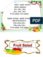 Nursery Rhymes-Fruit Salad