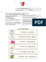 Grade 7 Scientific Method