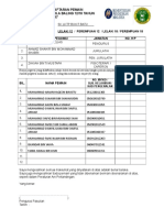 Borang Pendaftaran Pemain