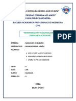 Mecanica de Suelos - Determinación de Granulometría Empleando Software