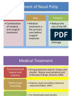 Treatment of Nasal Polip