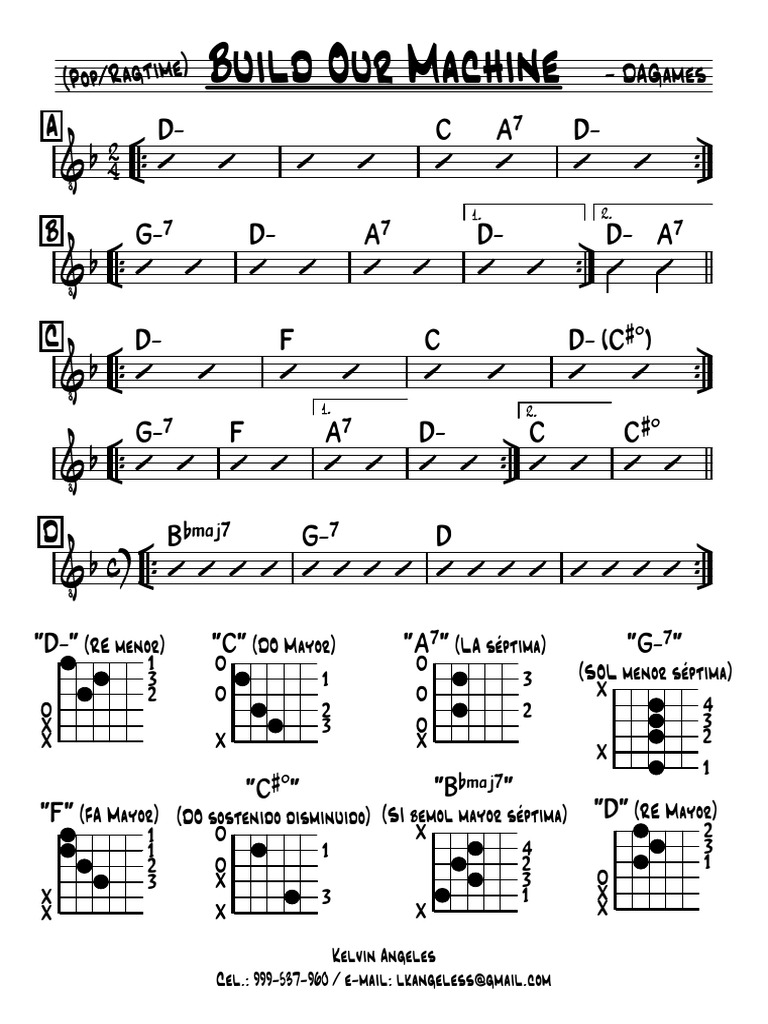 Build Our Machine Chords Guide | PDF