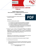 Examen 1 - Administracion y Gestion Publica