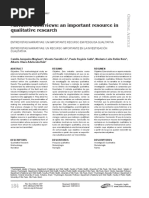 Narrative interviews