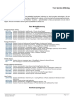 Testing Services for Healthcare Packaging