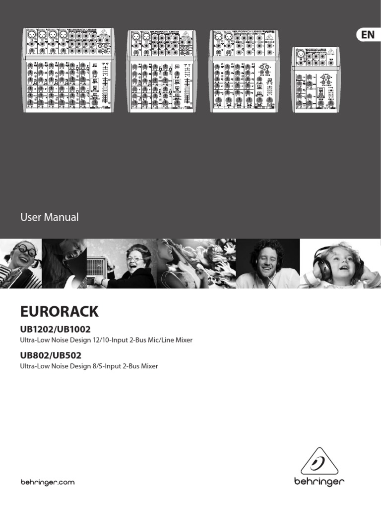 Behringer Eurorack Ub1202 Service Manual