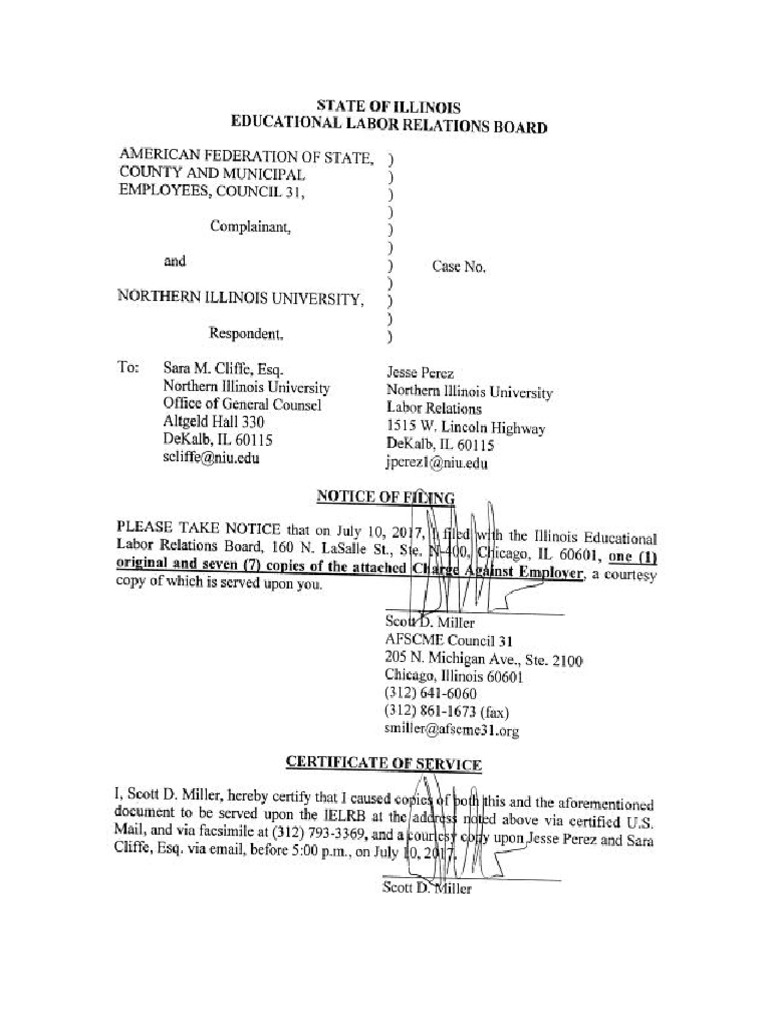 AFSCME Council 31 v. NIU | PDF