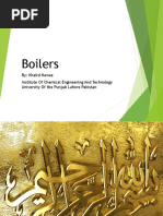 Boilers: By: Khalid Nawaz Institute of Chemical Engineering and Technology University of The Punjab Lahore Pakistan