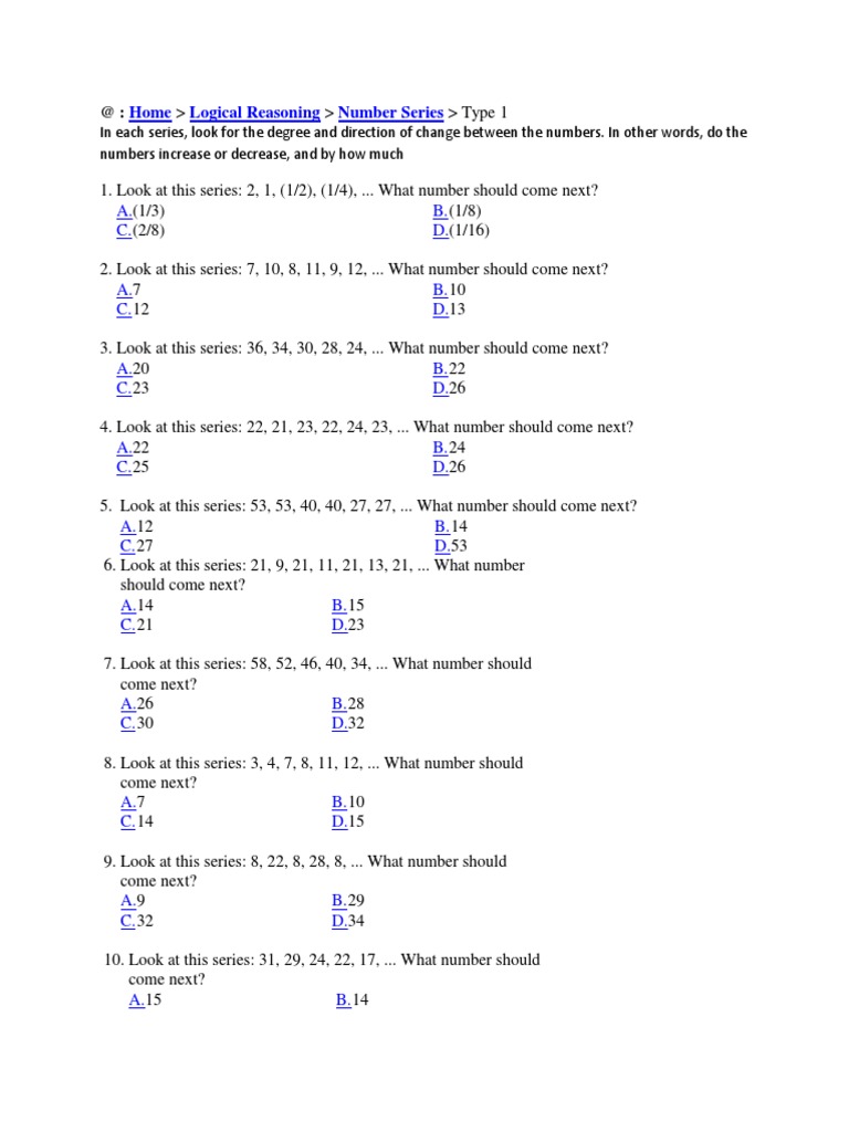 logical-reasoning-indiabix-nature