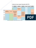 Calendario de Actividades Para Alumnos de Nuevo Ingreso Q.F.B. Generación 2018