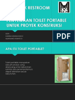 Penyewaan Toilet Portable Untuk Proyek Konstruksi