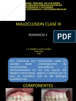 Moloclusion Clase III