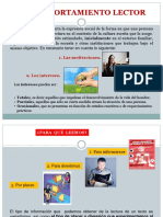 Exposicion Comunicacion I - El Comportamiento Lector - Por Que - Como - para Que Leer