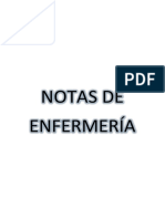 Notas de Enfermeria Gladis