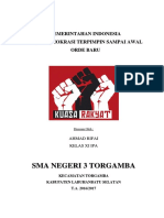 M A K A L A H - Demokrasi Terpimpin Sampai Orde Baru