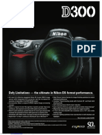 D300 Specifications
