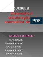 Curs 9 Anomalii Dentare