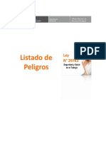 Listadde-Peligros Ley 29785