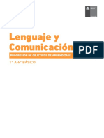 Progresiaon de OA - Lenguaje PDF