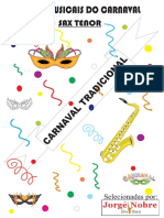 Partituras Carnaval Sax Tenor PDF