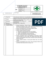 Sop Alur Pelayanan Laboratorium