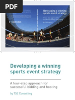 Developing a winning sports event strategy