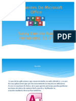 Componentes de Microsoft Office