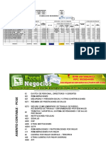 Planilla de Remuneraciones en Excel + Asiento Contable