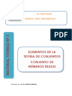 1 - Conjunto - Numeros Reales