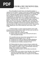 A Aurora de Um Novo Dia