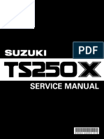 TS250X '85-'90 Service Manual