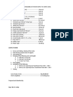 Bill of Materials for Upgrading of Power Supply - New