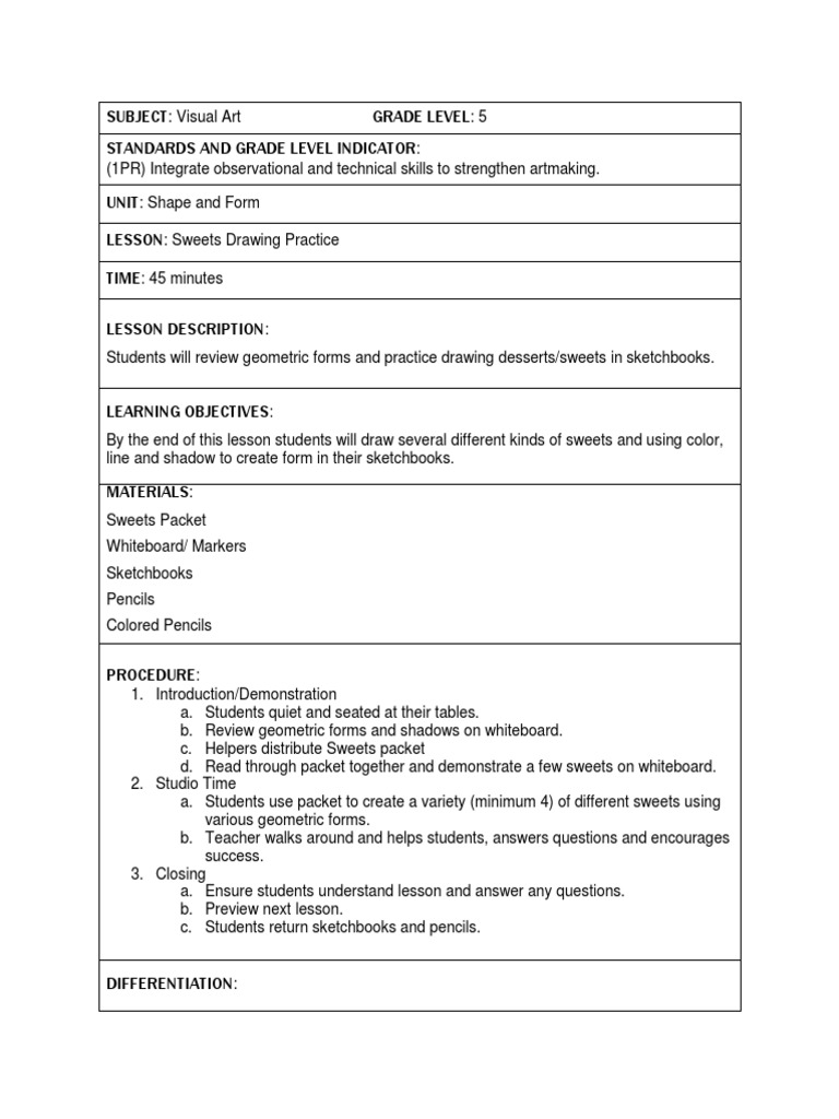 Grade 5 Lesson 3 | PDF