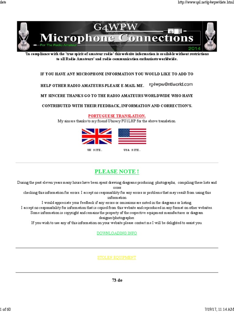 Microphone | PDF | Microphone | Electrical Connector