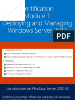 Despliegue y Administración de Windows Server 2012