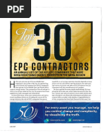 Top 30 Epc Contractors