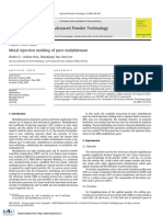 2009-Metal Injection Molding of Pure Molybdenum