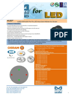 xLED-OSR-4530 Pin Fin Heat Sink ¦µ45mm for Osram