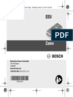 Manual Telemetru Bosch Zamo