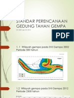 Standar Perencanaan Gedung Tahan Gempa