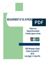 Measurement of Oil in Produced Water