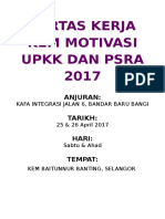 Kem Motivasi Psra Upkk 2017 Kafa Jln 6