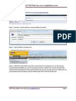SAP Note Creation PDF
