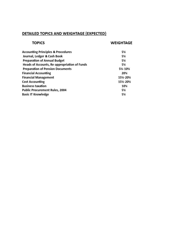 Comprehensive Guide to Accounting Topics | PDF | Bookkeeping ...