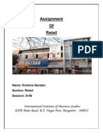 Assignment of Retail