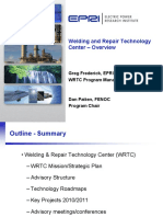 EPRI Welding and Repair Technology